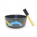 El Yapımı Metal Alaşım Meditasyon Çanı ve Tokmağı - Yoga ve Ruhsal Dinginlik İçin Özel Ses Kasesi