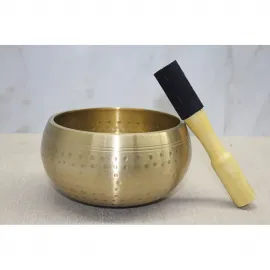 Otontik Pirinç El Yapımı Meditasyon Şarkı Söyleyen Kase – Yoga, Ses Terapisi ve Rahatlama İçin