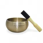 El Yapımı Pirinç Meditasyon Çanı ve Tokmağı – Huzur Veren Sesler için Özel Tasarım