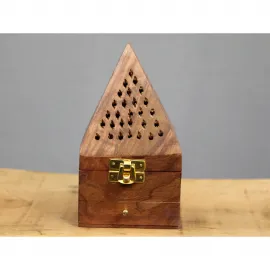 El Yapımı Ahşap Kule Tütsülük - Dekoratif ve Otantik Oda Kokusu Deneyimi