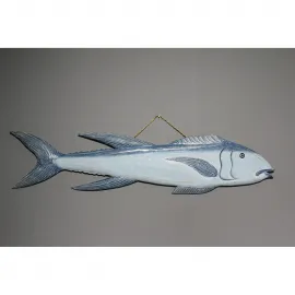 Evinize Deniz Esintisi Getiren 1 Metre Ahşap Balık Duvar Panosu | Dekoratif Obje