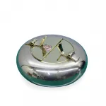 Şık ve Modern Pirinç Kapaklı Küllük: Masaüstü İçin Metal Estetik ve Fonksiyonellik