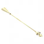 Premium Tamamı Pirinç Çapalı Tasarım Lüks Uzun Ayakkabı Çekeceği Kerata 53 cm