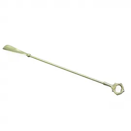 El Yapımı Pirinç Uzun Saplı Lüks Ayakkabı Çekeceği Kerata – Ergonomik Tasarım ve Şık Dekoratif Kulp