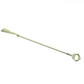 El Yapımı Pirinç Uzun Saplı Lüks Ayakkabı Çekeceği Kerata – Ergonomik Tasarım ve Şık Dekoratif Kulp