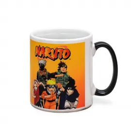 Naruto Porselen Sihirli Kupa Bardak: Sıcakla Renk Değiştiren Anime Karakterleri Hediye Fikri