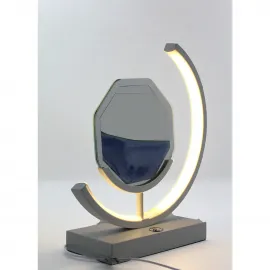 Modern Ledli Sulu Kum Saati Gece Lambası | Yenilikçi Dekoratif Masa Aydınlatma