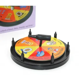 Çarkıfelek Öpücük Oyunu: Parti ve Arkadaş Buluşmaları İçin Eğlenceli Şişe Çevirme Seti