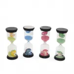 Eğitici ve Dekoratif 5 Dakika Kum Saati | Çocuk Odası ve Çalışma Alanları İçin Renkli Figürlü Zamanlayıcı