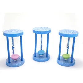 Şık ve Renkli Dekoratif Kum Saati Masaüstü Zamanlayıcı Ev Ofis İçin Estetik Biblo Hediyelik Obje