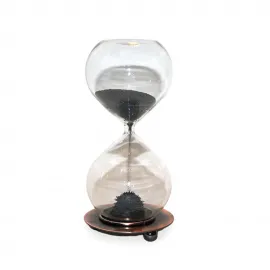 Büyüleyici Mıknatıslı Kum Saati | Estetik Dekoratif Obje ve Zamanlayıcı 16 cm