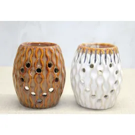 Modern El Yapımı Seramik Buhurdanlık – Ev ve Ofis İçin Şık Dekoratif Koku Difüzörü