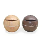 Ahşap Görünümlü USB Aromaterapi Buhurdanlık Difüzörü – Mini Hava Nemlendirici