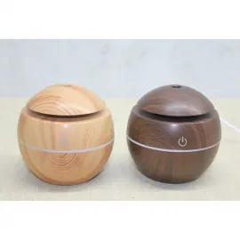 Ahşap Görünümlü USB Aromaterapi Buhurdanlık Difüzörü – Mini Hava Nemlendirici