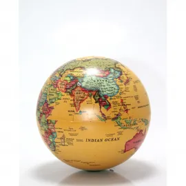 Masa Üstü Dönen Dünya Küre: Eğitici, Dekoratif Antik Harita Globe - Coğrafya Meraklılarına Özel