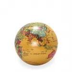 Masa Üstü Dönen Dünya Küre: Eğitici, Dekoratif Antik Harita Globe - Coğrafya Meraklılarına Özel