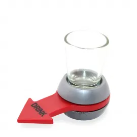 Partilerin Vazgeçilmezi: Çevirmeli Ok ve Cam Shot Bardaklı Eğlenceli İçki Oyunu