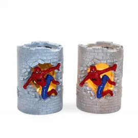 Marvel Örümcek Adam Temalı Dekoratif Masa Lambası | Işıklı Obje & Oda Aydınlatma