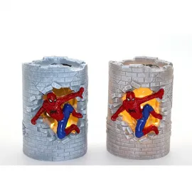 Marvel Örümcek Adam Temalı Dekoratif Masa Lambası | Işıklı Obje & Oda Aydınlatma