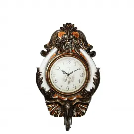 Lüks Filli Duvar Saati Antik Görünümlü Dekoratif Ev ve Ofis Hediye Saati LİSHEMÜ