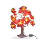 Ev ve Ofis İçin Büyüleyici Pembe Led Işıklı Dekoratif Çiçek Ağacı Aydınlatması 35 Cm