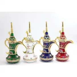 Swaroski Taşlı El Yapımı Tekli Dekoratif İbrik Biblo - Zarif Ev ve Ofis Süs Eşyası