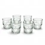 Gotik Ruhlu Eğlencelere Özel: 6 Adet Kurukafa Motifli Şeffaf Cam Shot Bardağı