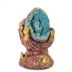 Büyüleyici Dragon Pençesi LED Işıklı Kristal Geode Biblo - Fantastik Dekorasyon