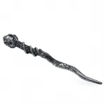 Gotik Fantastik Tasarımlı Polyester Sihirli Asa – Detaylı El İşi Cadı Büyücü Biblosu