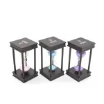 Zarif Ahşap Çerçeveli 3 Dakikalık Kum Saati Zamanlayıcı - Ev ve Ofis Dekorasyonu İçin İdeal