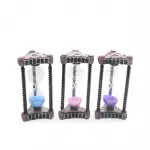 Endüstriyel Steampunk Tasarım Polyester Dekoratif Kumsaati Ev ve Ofis İçin Şık Masaüstü Biblo