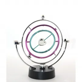 Modern Pilli Kinetik Denge Balans Ev ve Ofis Dekorasyonu Kalp Obje