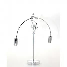 Modern Tasarım Metal Newton Denge Adam Dekoratif Obje – Ev ve Ofis İçin Sonsuz Denge Figürü