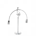 Modern Tasarım Metal Newton Denge Adam Dekoratif Obje – Ev ve Ofis İçin Sonsuz Denge Figürü