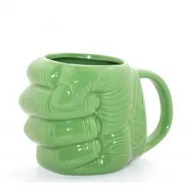 Marvel Hulk Eli Porselen Kupa Bardak | Güçlü Yeşil Kahraman Tasarımlı Motivasyon Bardağı