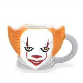 Korku Filmi IT Pennywise Palyaço Tasarım Porselen Kupa Bardak – Koleksiyonluk Dekoratif Hediye
