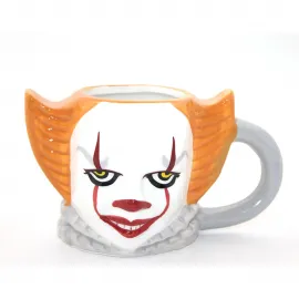 Korku Filmi IT Pennywise Palyaço Tasarım Porselen Kupa Bardak – Koleksiyonluk Dekoratif Hediye