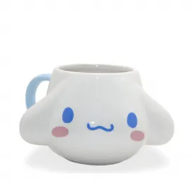 Sanrio Cinnamoroll Karakterli Beyaz Porselen Kupa Bardak - Sevimli ve Şık Kahve Keyfi