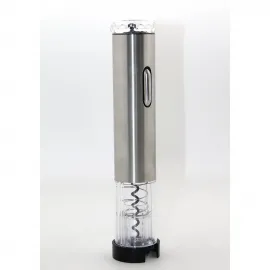 Otomatik Paslanmaz Çelik Pilli Tirbuşon: Tek Tuşla Şarap Keyfi Başlasın! Hızlı ve Zahmetsiz Şişe Açıcı