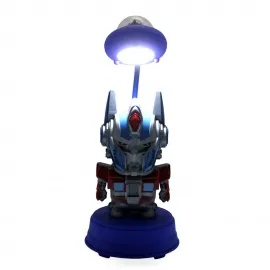 Transformers Optimus Prime Figürlü Masa Lambası Şarjlı USB LED Dekoratif Biblo