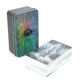James R. Eads The Prisma Visions Sanatsal Tarot Kartları Destesi – Metal Kutulu Özel Koleksiyon Serisi