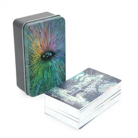 James R. Eads The Prisma Visions Sanatsal Tarot Kartları Destesi – Metal Kutulu Özel Koleksiyon Serisi