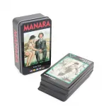 Manara Erotik Tarot Kart Destesi: Özel Metal Kutulu Koleksiyonluk Fal Kartları