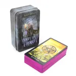 Ellen Dugan Witches (Cadı) Metal Kutulu Tarot Kartları - Ruhsal Rehberlik Seti