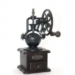 Nostaljik Ahşap Kutu Manuel Kahve Değirmeni | Dekoratif El Tipi Antika Kahve Öğütücü