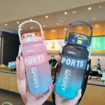 1600 ml BPA İçermeyen Tritan Sport Su Matarası | Günlük ve Spor İçin Ergonomik Şişe