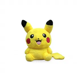 Büyük Boy Sevimli Peluş Pikachu Sırt Çantası | 42x24 Cm Okul ve Günlük Kullanım