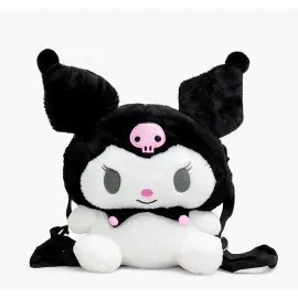 Sevimli Peluş Kuromi Sırt Çantası: Yumuşacık, Orijinal Tasarım ile Çocuk ve Gençler İçin Eğlenceli Okul ve Günlük Kullanım