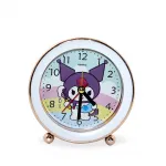 Sevimli Kuromi ve Hello Kitty Karakterli Dekoratif Masa Çalar Saati - Çocuk Odası Hediye