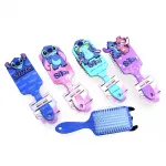 Sevilen Karakter Stitch Tasarımlı Ergonomik Saç Tarağı | Çocuklar ve Yetişkinler İçin Canlı Renk Seçenekleri ile Saç Bakım Keyfi